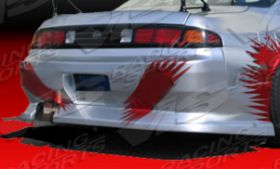 1997-1998 Nissan 240SX 2dr Werk 9 FRP Rear Bumper by ViS - VIS-97NS2402DWK9-002