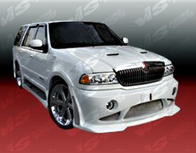 1998-2002 Lincoln Navigator Outcast Front Bumper by ViS - VIS-98LCNAV4DOC-001