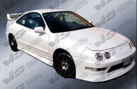1994-1997 Acura Integra 2dr Techno R Style Side Skirts by ViS - 94ACINT2DTNR-004
