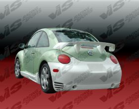 1998-2005 Volkswagon Beetle 2dr GT 2 Style Rear Bumper by ViS - 98VWBEE2DGT2-002