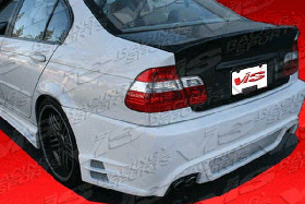 1999-2005 BMW E46 2dr 4dr RC Design Rear Bumper by ViS - VIS-99BME462DRCD-002