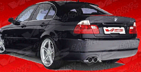 1999-2005 BMW E46 2dr 4dr Racing Design Rear Bumper by ViS - VIS-99BME462DRDN-002