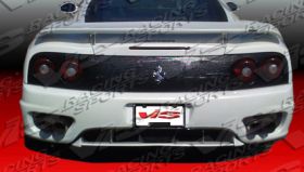 1999-2004 Ferrari F360 2dr FRP Euro Tech Rear Lip Spoiler by ViS - VIS-99FR3602DET-012