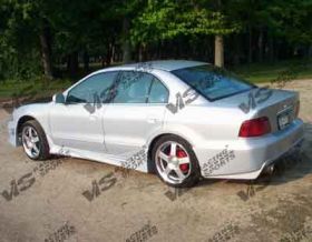 1999-2003 Mitsubishi Galant 4dr Cyber 2 Style Rear Bumper by ViS - 99MTGAL4DCY2-002