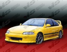1992-1995 Honda Civic 2dr/HB Wizdom Front Bumper by ViS - VIS-92HDCVC2DWZ-001