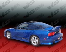 1989-1994 Nissan 240sx 2dr M-Speed Style Rear Bumper by ViS - 89NIS2402DMSP-002