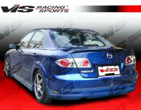 2003-2007 Mazda 6 4dr Sedan Techno R Style Rear Lip by ViS - 03MZ64DTNR-012
