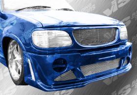 1995-2000 Ford Explorer Outcast Style Front Bumper by ViS - VIS-95FDEPL2DOC-001