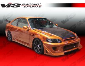 1996-1998 Honda Civic 2/4dr/HB BattleZ Front Bumper by ViS - VIS-96HDCVC2DBZ-001