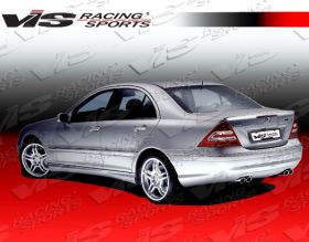 2001-2007 Mercedes W203 C Class 4dr Euro Style Rear Bumper by ViS - 01MEW2034DET-012