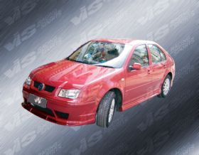 1999-2005 Volkswagen Jetta Rabiat Front Bumper by ViS - VIS-99VWJET4DRAB-001