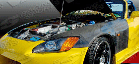 2000-2006 Honda S2000 2dr OEM Carbon Front Fenders by ViS - VIS-00HDS2K2DOE-007C