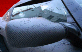 2002-2007 Lotus Elise S2 2dr Exige Carbon Fiber Side Mirrors by ViS - VIS-00LTELI2DEXI-014C
