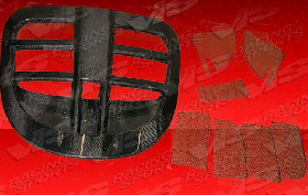 2002-2007 Lotus Elise Exige S2 2dr Carbon Fiber Engine Lid by ViS - VIS-00LTELI2DEXI-021C