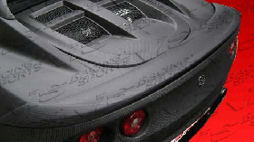 2002-2007 Lotus Elise S2 2dr Rear Carbon Fiber Flushmount Wing - ViS - VIS-00LTELI2DFM-003C