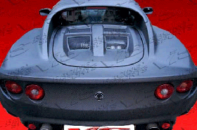 2002-2007 Lotus Elise Exige 2dr Carbon Fiber Rear Clam Shell by ViS - VIS-00LTELS2DEXI-REC