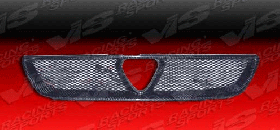 2000-2005 Lexus IS300 4dr Techno R 2 Carbon Fiber Upper Grill by ViS - VIS-00LXIS34DTNR2-015C