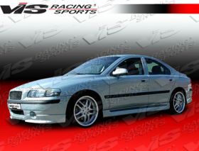 2001-2004 Volvo S60 Spike Style Side Skirts by ViS - VIS-01VVS604DSPK-004
