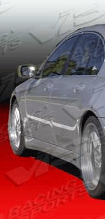 2002-2008 BMW 7 Series E65 4dr A Tech FRP Side Skirts by ViS - VIS-02BME654DATH-004