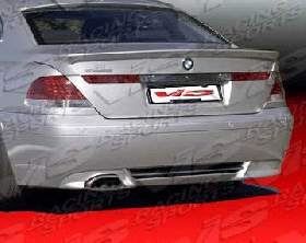 2002-2005 BMW 7 Series E65 4dr A Tech FRP Rear Lip Spoiler by ViS - VIS-02BME654DATH-012