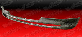 2002-2004 BMW Mini Cooper 2dr 3dr Euro Tech Carbon Fiber Front Lip - VIS-02BMMC2DET-011C