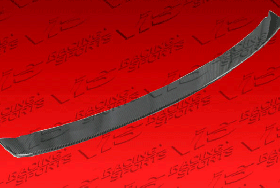2002-2007 BMW Mini Cooper 3dr Euro Tech Carbon Fiber Mid Wing by ViS - VIS-02BMMC2DET-013C
