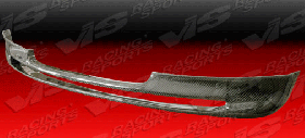 2002-2004 BMW Mini Cooper S 2dr 3dr Euro Tech Carbon Fiber Front Lip - VIS-02BMMCS2DET-011C