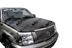 2002-2004 Cadillac Escalade OEM Carbon Fiber Hood by ViS Racing - VIS-02CAESC4DOE-010C