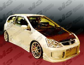 2002-2005 Honda Civic HB TSC Style Side Skirts by ViS - VIS-02HDCVCHBTSC-004