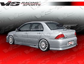 2002-2007 Mitsubishi Lancer K-Speed Style Side Skirts by ViS - VIS-02MTLAN4DKSP-004