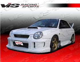 2002-2003 Subaru WRX Alfa Style Side Skirts by ViS - VIS-02SBWRX4DALF-004