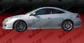 2003-2007 Honda Accord 2dr EVO4 Style Side Skirts by ViS - VIS-03HDACC2DEVO4-004