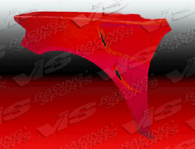 2003-2007 Honda Accord 2dr Laser FRP Front Fenders by ViS - VIS-03HDACC2DLS-007
