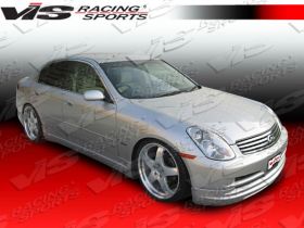 2003-2006 Infiniti G35 4dr Werk Style Side Skirts by ViS - VIS-03ING354DWK-004