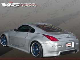 2003-2008 Nissan 350z 2dr Wings Style Rear Bumper by ViS - 03NS3502DWIN-002