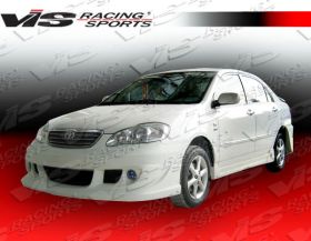 2003-2007 Toyota Corolla 4dr Icon Style Side Skirts by ViS - VIS-03TYCOR4DICO-004