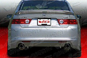 2004-2005 Acura TSX 4dr Techno R FRP Rear Lip Spoiler by ViS - VIS-04ACTSX4DTNR-012