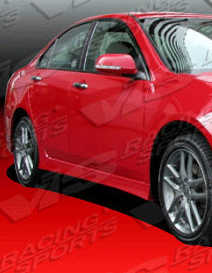 2004-2005 Acura TSX 4dr Type R FRP Side Skirts by ViS - VIS-04ACTSX4DTYR-004
