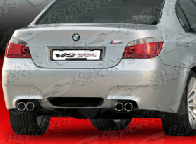 2004-2010 BMW 5 Series E60 4dr M5 Style FRP Rear Bumper by ViS - VIS-04BME604DM5-002