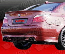 2004-2007 BMW M5 E60 4dr Euro Tech FRP Rear Lip Spoiler by ViS - VIS-04BME60M54DET-012