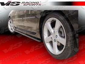 2004-2008 Mazda 3 4dr A-Spec Style Side Skirts by ViS - VIS-04MZ34DASC-004