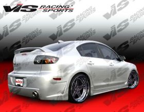 2004-2008 Mazda 3 4dr TSC3 Style Rear Bumper by ViS - VIS-04MZ34DTSC3-002