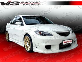 2004-2008 Mazda 3 4dr Wings Style Side Skirts by ViS - VIS-04MZ34DWIN-004