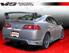 2005-2007 Acura RSX Wings-2 Style Rear Bumper by ViS - VIS-05ACRSX2DWIN2-002