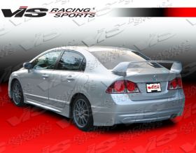 2006-2011 Honda Civic 4dr Techno R Style Rear Lip by ViS - VIS-06HDCVC4DTNR-012