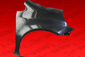 2007-2008 Honda Fit 5dr OEM Carbon Fiber Front Fenders by ViS - VIS-07HDFIT4DOE-007C