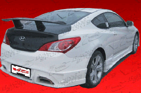 2009-2010 Hyundai Genesis 2dr GNX FRP Rear Bumper by ViS - VIS-09HYGEN2DGNX-002