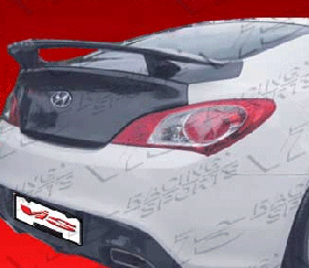 2009-2010 Hyundai Genesis 2dr Pro Line FRP Trunk Wing by ViS - VIS-09HYGEN2DPL-003