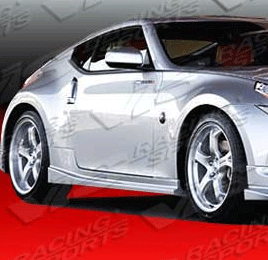 2009-2017 Nissan 370Z 2dr Techno R FRP Side Skirts by ViS - VIS-09NS3702DTNR-004