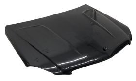 2012-2014 Mercedes Benz C-Class 4DR OEM Style Carbon Fiber Hood by ViS Racing - 12MEC634DOE-010C